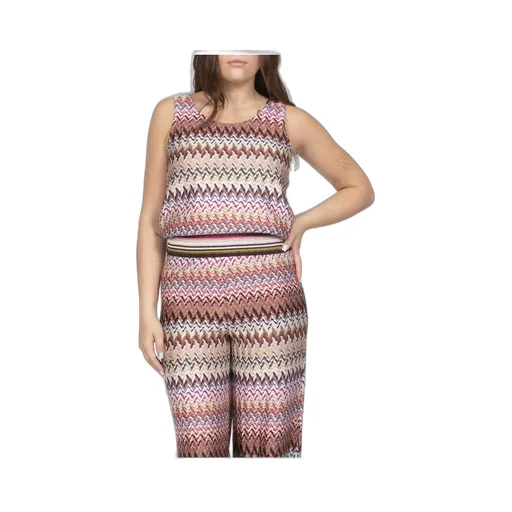 Missoni Zigzag Crewneck Knitted Top