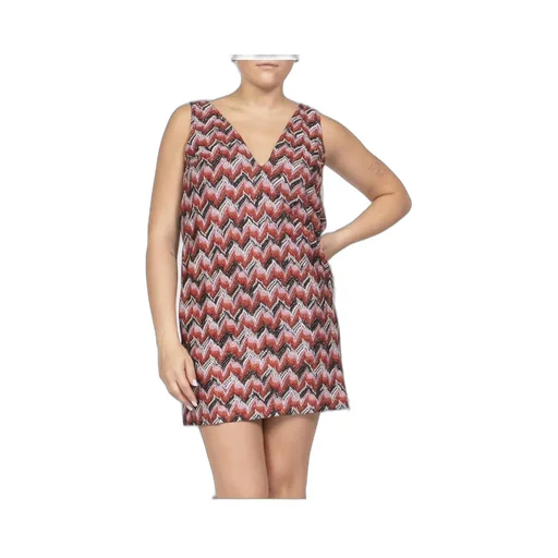 Missoni Lace Embroidered V-Neck Mini Dress