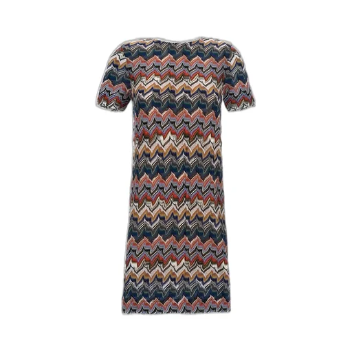Missoni Embroidered Lace Mini Dress
