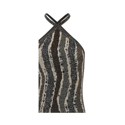 Missoni Wave Patterned Sleeveless Dress