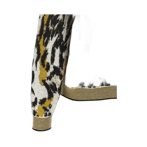 Missoni Animal Motif Crewneck Knitted Jumper