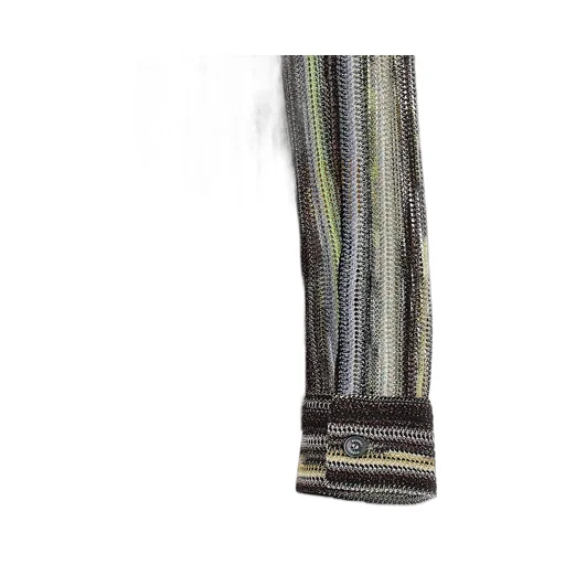 Missoni Striped Straight Hem Shirt
