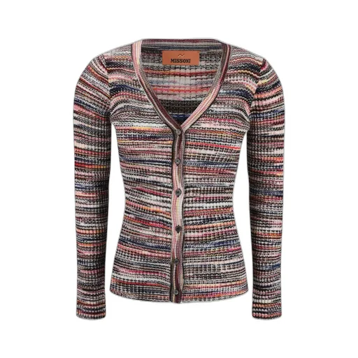 Missoni Striped Knit Cardigan
