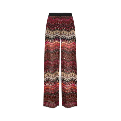 Missoni Palazzo Chevron Trousers