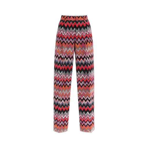 Missoni Zig Zag Pattern Wide-Leg Pants