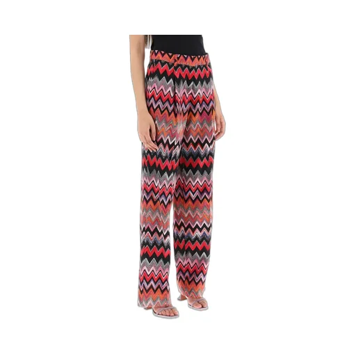 Missoni Zig Zag Pattern Wide-Leg Pants