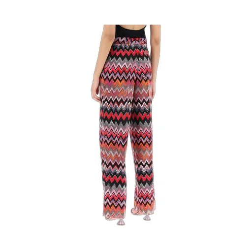 Missoni Zig Zag Pattern Wide-Leg Pants