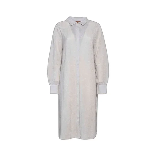 Missoni Belted Long-Sleeved Midi Dress