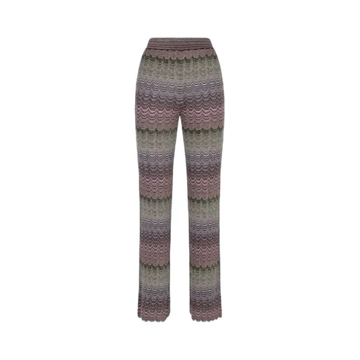 Missoni Glare-Patterned Straight Trousers