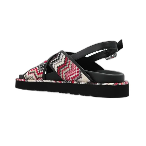 Missoni Patterned Buckled Sandals