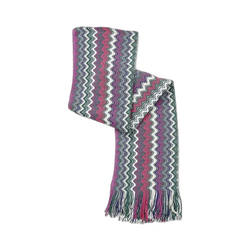 Missoni Zigzag Fringed Scarf