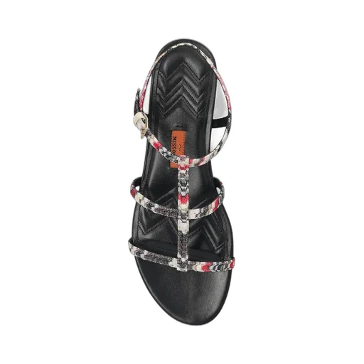 Missoni Patterned Buckled Sandals