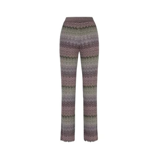 Missoni Glare-Patterned Straight Trousers