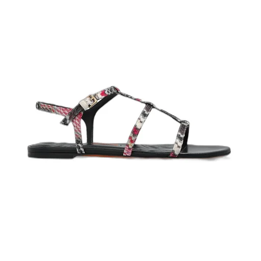 Missoni Patterned Buckled Sandals