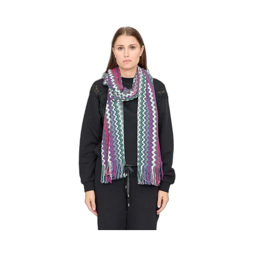 Missoni Zigzag Fringed Scarf