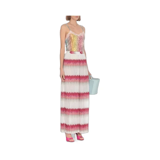 Missoni Zigzag Wide-Leg Pants