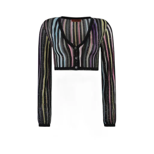 Missoni Embellished Cropped Cardigan