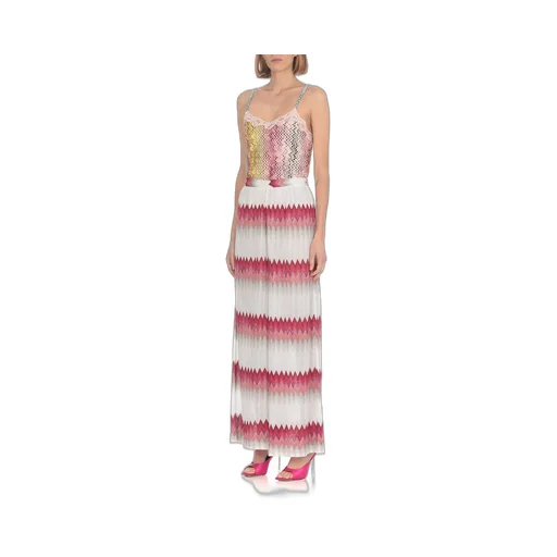 Missoni Zigzag Wide-Leg Pants