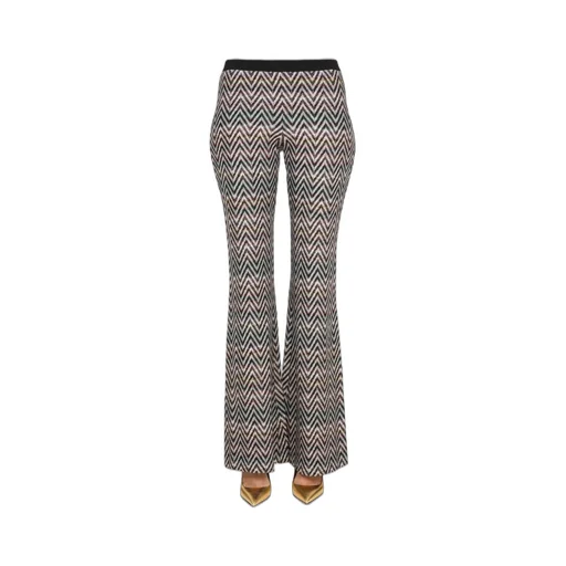 Missoni Zigzag Wide-Leg Pants