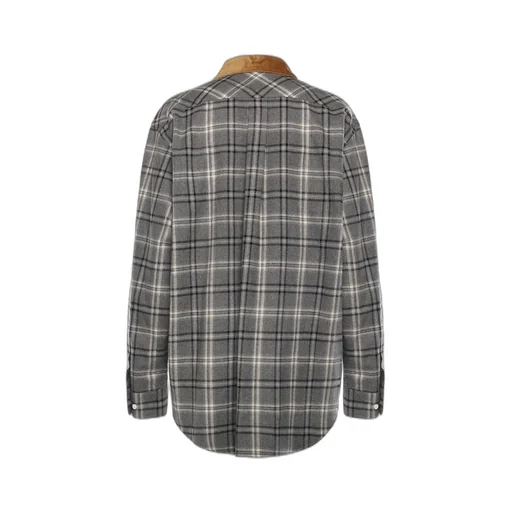 Miu Miu Button-Up Checked Shirt