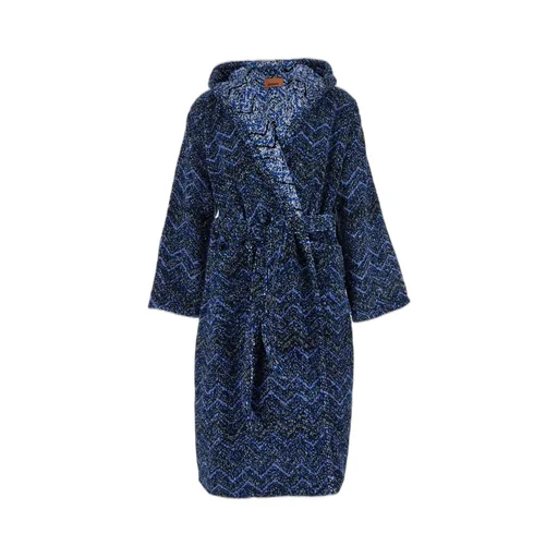 Missoni Home Azul Terry Chevron Bathrobe