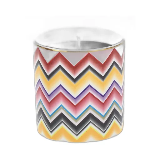 Missoni Home Marrakech Scented Chevron Printed Candle