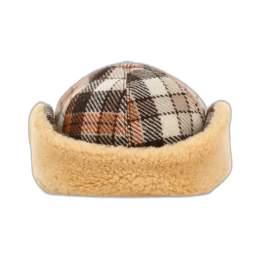 Miu Miu Logo-Embroidered Checked Baseball Cap