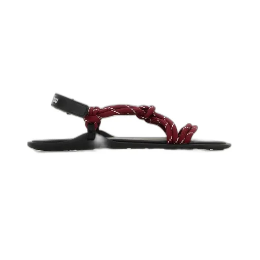 Miu Miu Logo-Embossed Flat Sandals
