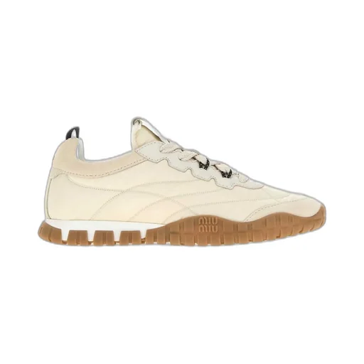 Miu Miu Tyre Lace-Up Sneakers