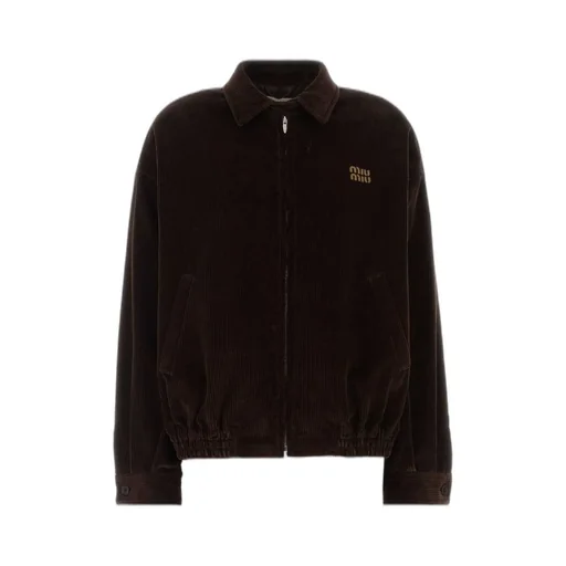 Miu Miu Corduroy Blouson Jacket