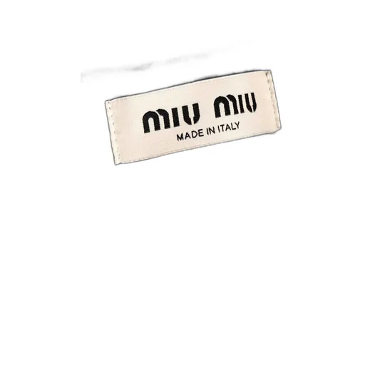 Miu Miu Logo-Embroidered Denim Jeans
