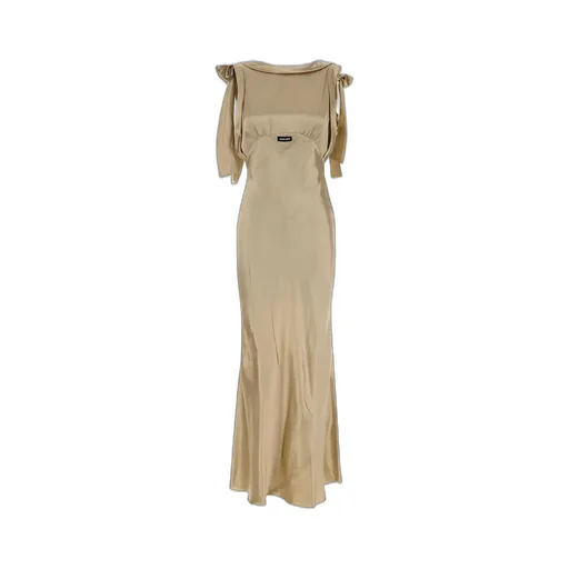 Miu Miu Long Satin Dress