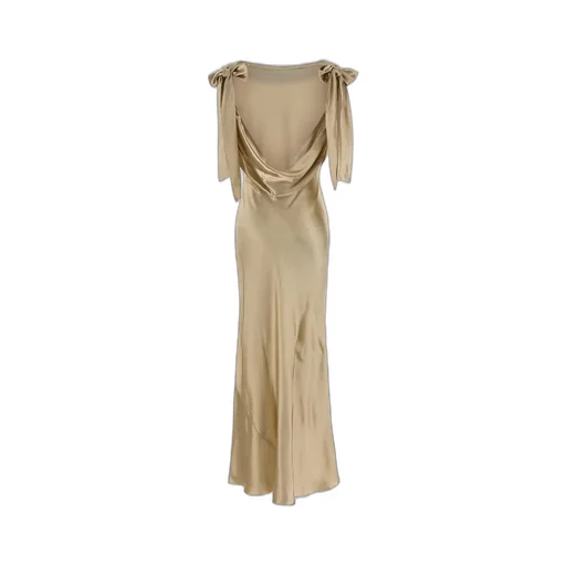 Miu Miu Long Satin Dress