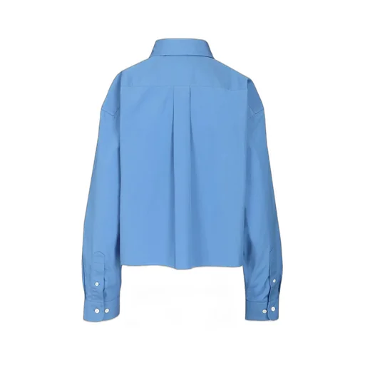 Miu Miu Logo-Embroidered Buttoned Shirt