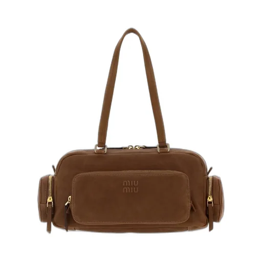 Miu Miu Logo-Embossed Shoulder Bag