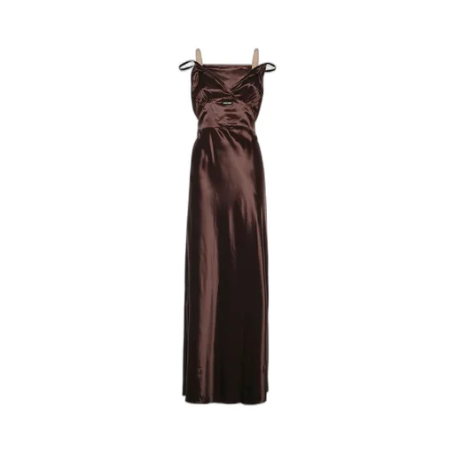Miu Miu Logo-Patch Sleeveless Dress