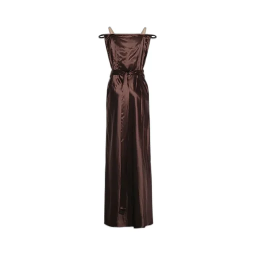 Miu Miu Logo-Patch Sleeveless Dress