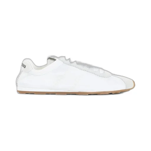 Miu Miu Plume Lace-Up Sneakers