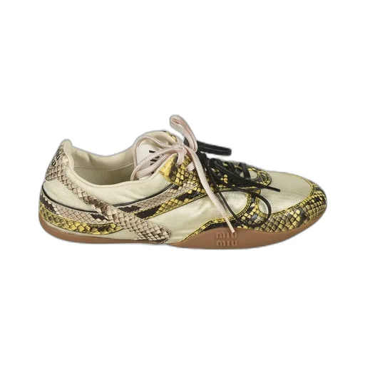 Miu Miu Gymnasium Lace-Up Sneakers