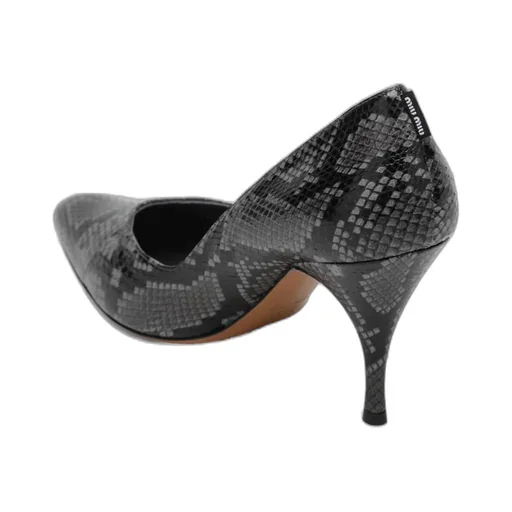 Miu Miu Embossed Slip-On Pumps