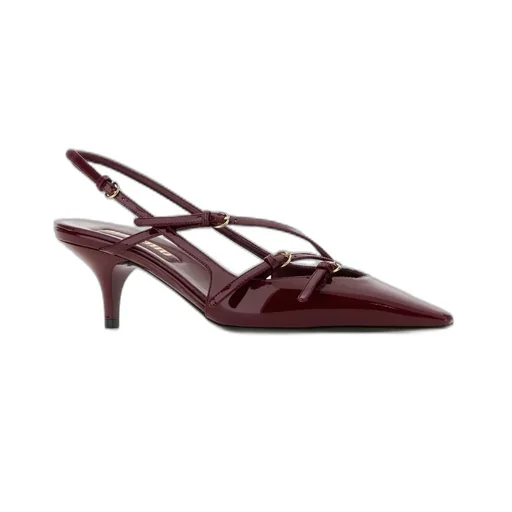 Miu Miu Pointed Toe Slingback Pumps