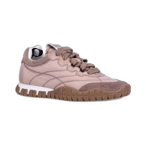 Miu Miu Tyre Lace-Up Sneakers