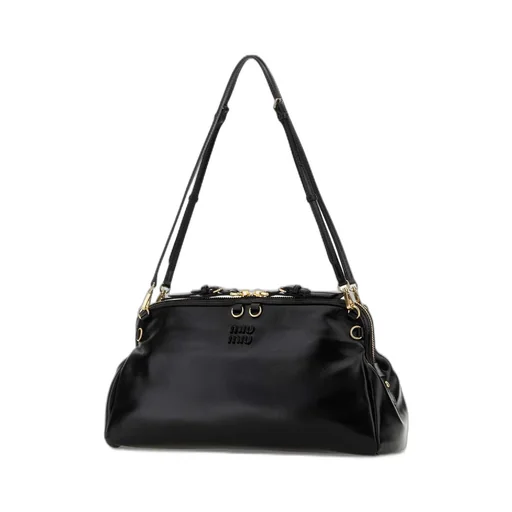 Miu Miu Logo-Detailed Zipped Shoulder Bag