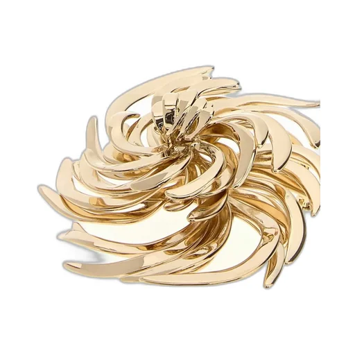 Miu Miu Logo-Engraved Brooch