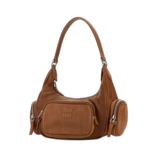 Miu Miu Pocket Zipped Shoulder Bag