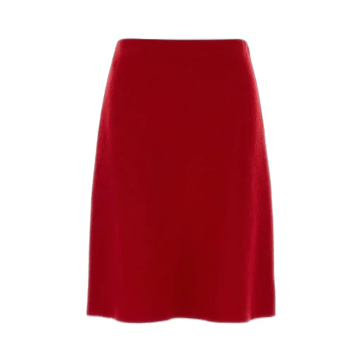 Miu Miu Zip-Up Midi Skirt