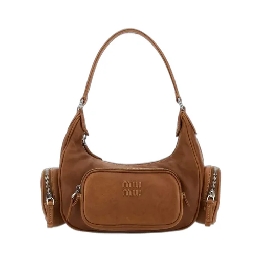 Miu Miu Pocket Zipped Shoulder Bag