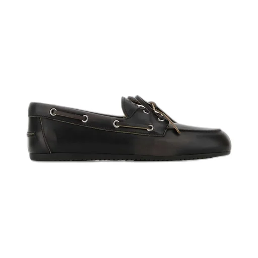 Miu Miu Bleached Slip-On Loafers