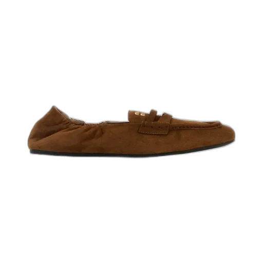 Miu Miu Square Toe Loafers
