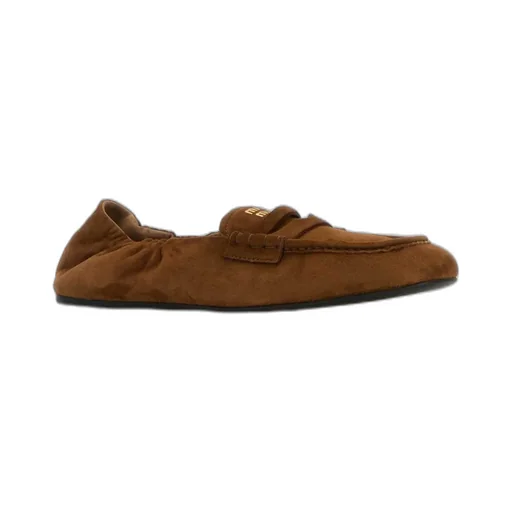 Miu Miu Square Toe Loafers